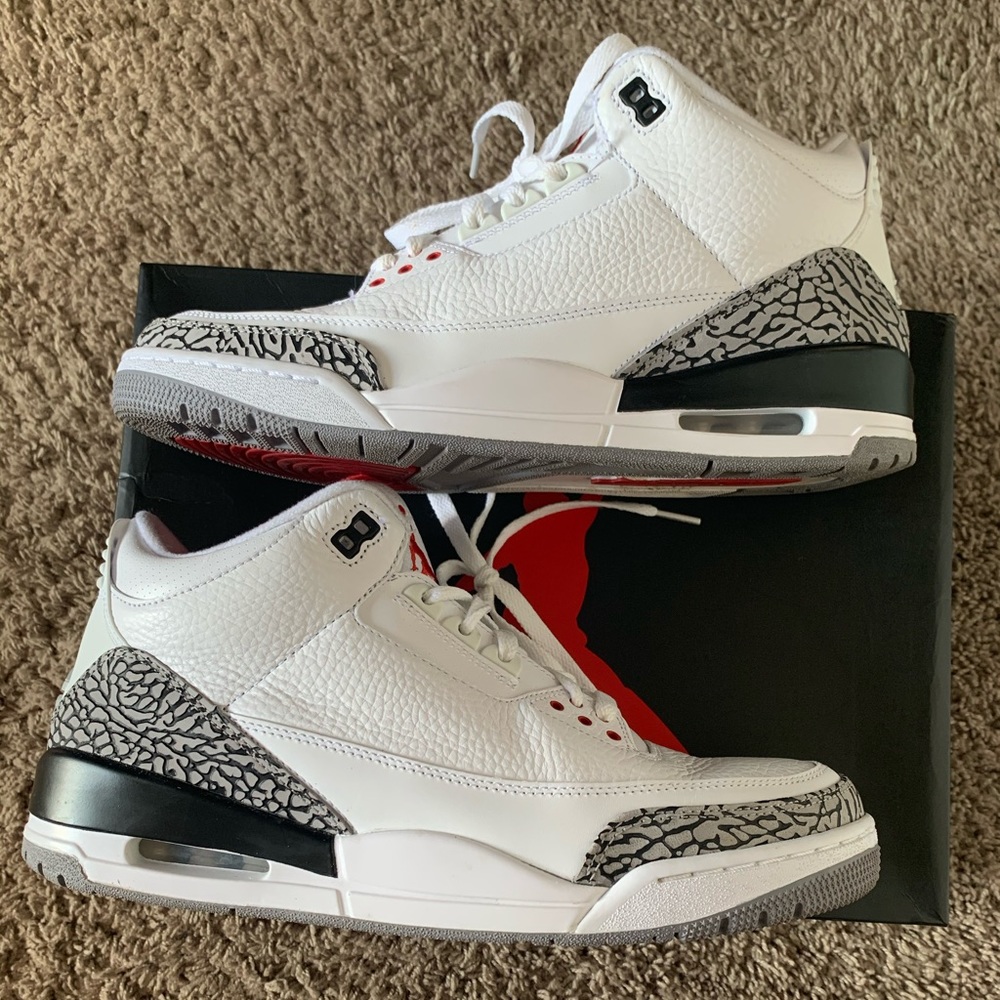 Jordan 3 white cement
